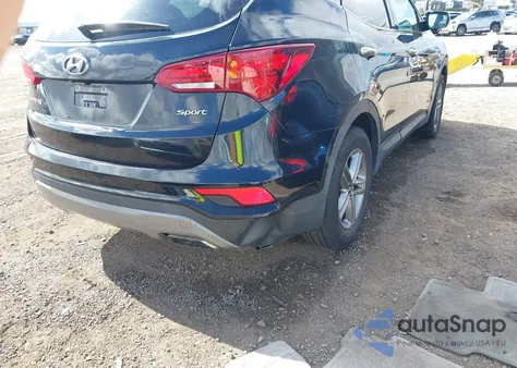 2017 Hyundai Santa Fe Sport 2.4L from USA, damaged, VIN 5XYZT3LB2HG391820